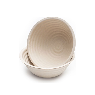 Brød & Taylor Boule/rund hævekurv sand 2 stk.