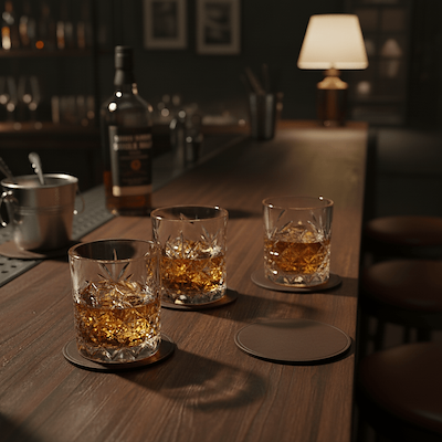 Timeless whiskyglas klar glas 34,5 cl 4 stk