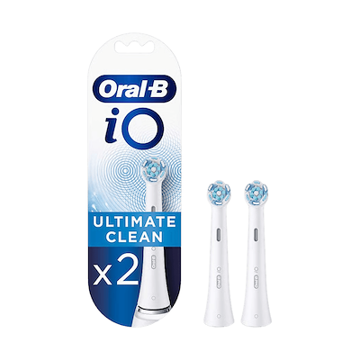 Oral-B iO Ultimate Clean tandbørstehoved 2 stk.