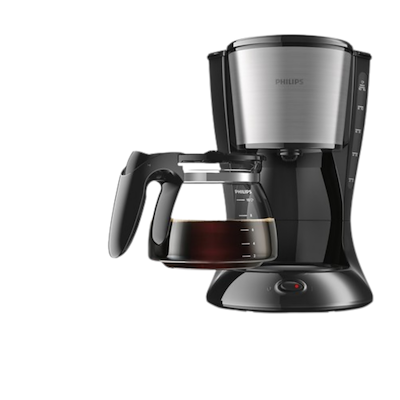 Philips Daily Collection kaffemaskine sort 1,2 liter