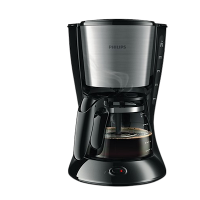 Philips Daily Collection kaffemaskine sort 1,2 liter