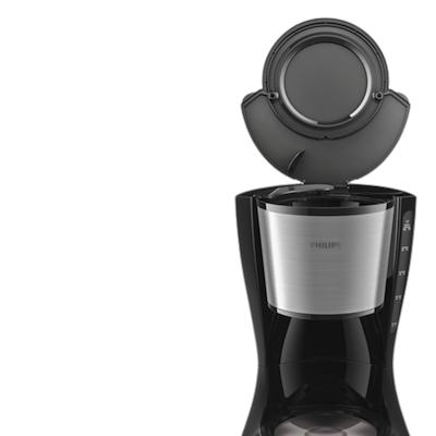 Philips Daily Collection kaffemaskine sort 1,2 liter