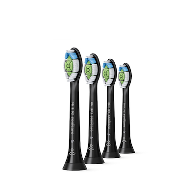 Philips Optimal White børstehoveder sort 4 stk.