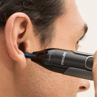 Philips næsehårstrimmer NT3650/16 sort
