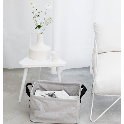 Brabantia vasketøjskurv foldbar grå 35 liter