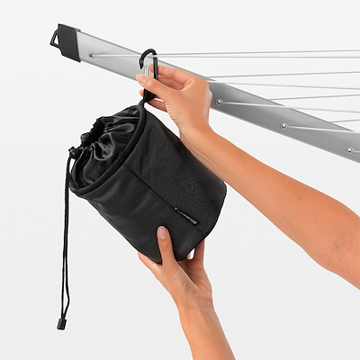 Brabantia tøjvaskepose sort