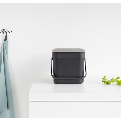 Brabantia affaldsspand soft deep ocean 6 liter