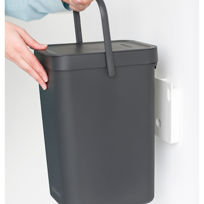 Brabantia affaldsspand grå 12 liter