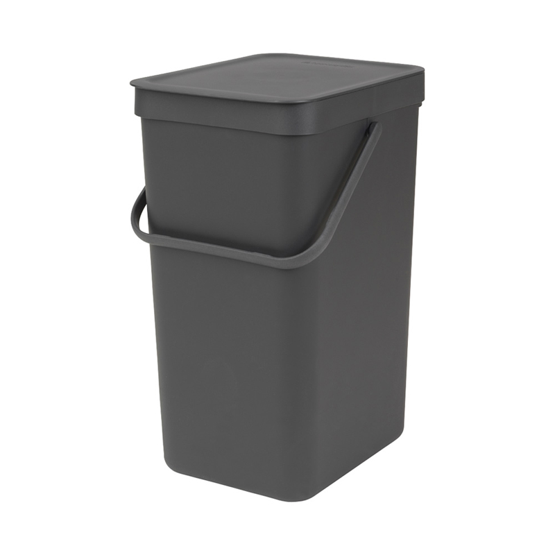 Brabantia sortering affaldsspand grå 16 liter