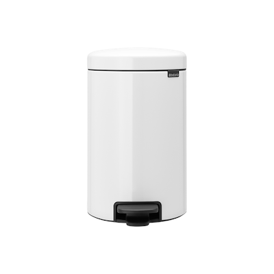 Brabantia Newlcon pedalspand 12 liter hvid