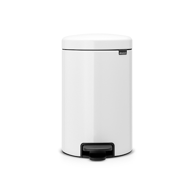 Brabantia Newlcon pedalspand 12 liter hvid
