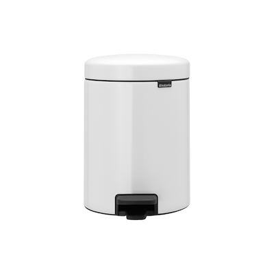Brabantia Newicon pedalspand hvid 5 liter
