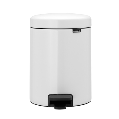 Brabantia Newicon pedalspand hvid 5 liter
