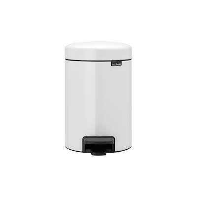 Brabantia Newicon pedalspand hvid 3 liter