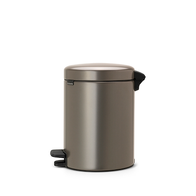 Brabantia Newlcon pedalspand 5 liter platinum