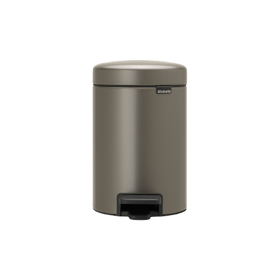 Brabantia Newlcon pedalspand 3 liter platinum