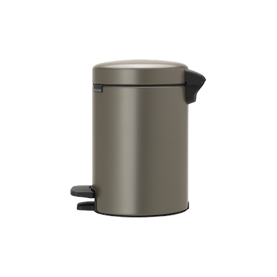 Brabantia Newlcon pedalspand 3 liter platinum