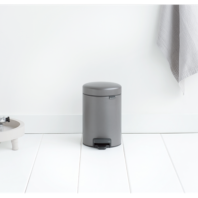 Brabantia Newlcon pedalspand 3 liter platinum