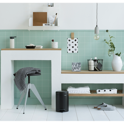 Brabantia Newicon pedalspand sort 3 liter