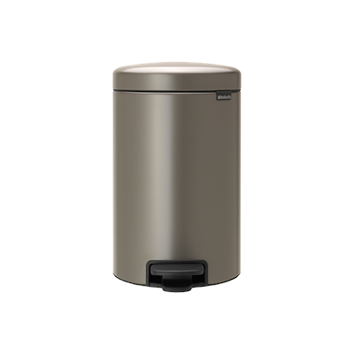 Brabantia NewIcon pedalspand platinum 12 liter
