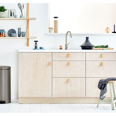 Brabantia NewIcon pedalspand platinum 30 liter