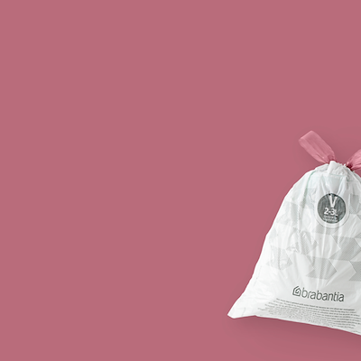 Brabantia affaldspose hvid 3 liter