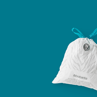 Brabantia affaldspose hvid 5 liter