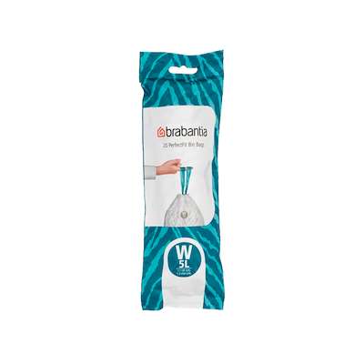 Brabantia affaldspose hvid 5 liter