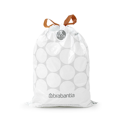 Brabantia affaldspose 10-12 liter hvid