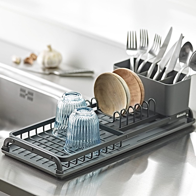 Brabantia Compact opvaskestativ sort