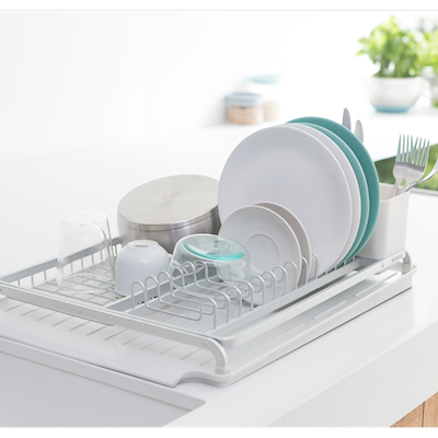 Brabantia SinkSide opvaskestativ lysegrå 49x38 cm