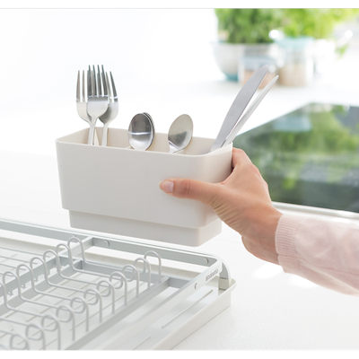 Brabantia SinkSide opvaskestativ lysegrå 49x38 cm