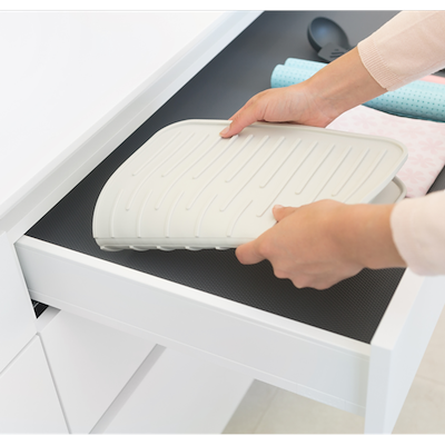 Brabantia SinkSide opvaskemåtte silikone lysegrå