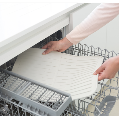 Brabantia SinkSide opvaskemåtte silikone lysegrå