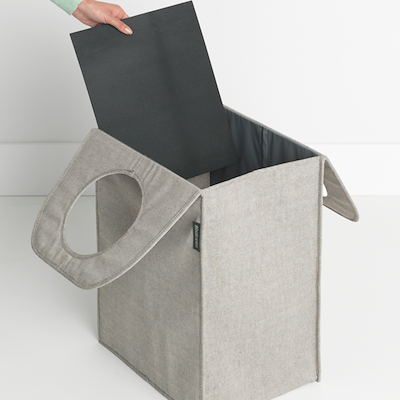 Brabantia vasketøjspose grå 55 liter