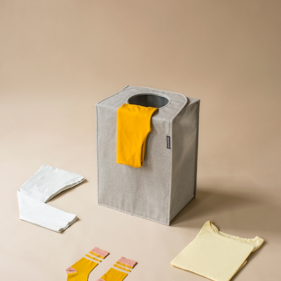 Brabantia vasketøjspose grå 55 liter