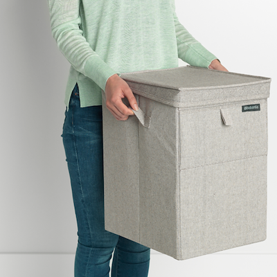 Brabantia Stackable vasketøjsboks grå 35 liter
