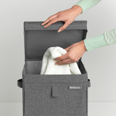 Brabantia Stackable vasketøjsboks sort 35 liter