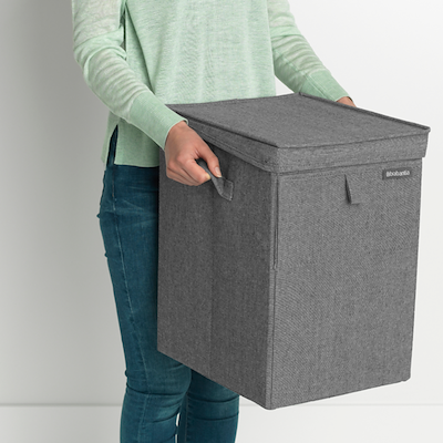 Brabantia Stackable vasketøjsboks sort 35 liter