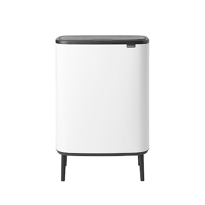 Brabantia Bo Touch Bin affaldsspand hvid 2x30 liter