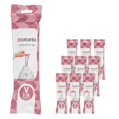 Brabantia PerfectFit affaldspose V 200 stk. 2-3 liter