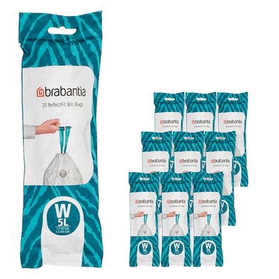 Brabantia PerfectFit affaldspose W 200 stk. 5 liter