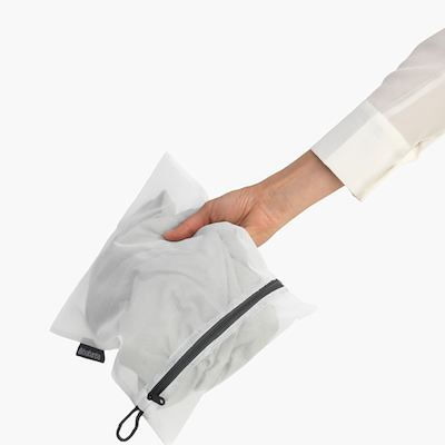 Vaskeposer til finvask med lynlås 3 stk.