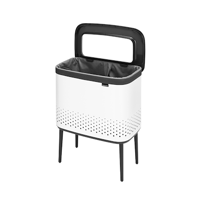 Brabantia Bo vasketøjskurv hvid 60 liter