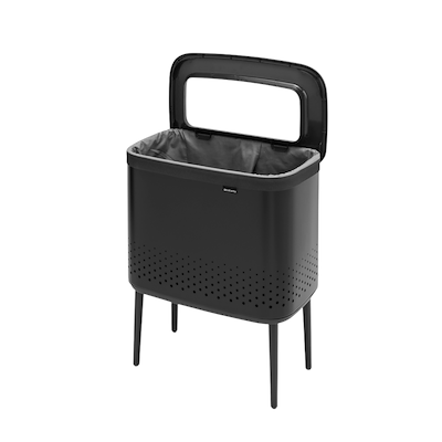 Brabantia Bo vasketøjskurv sort 60 liter