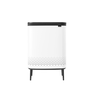 Brabantia Bo vasketøjskurv hvid 2x45 liter