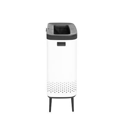 Brabantia Bo vasketøjskurv hvid 2x45 liter