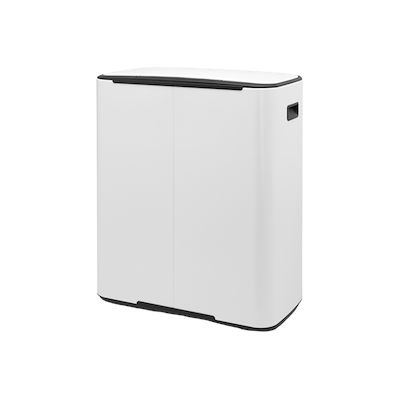Brabantia Bo pedalspand 2 x 30 liter hvid