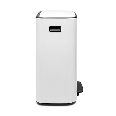 Brabantia Bo pedalspand 2 x 30 liter hvid