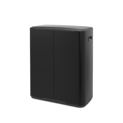 Brabantia Bo pedalspand sort 2x30 liter